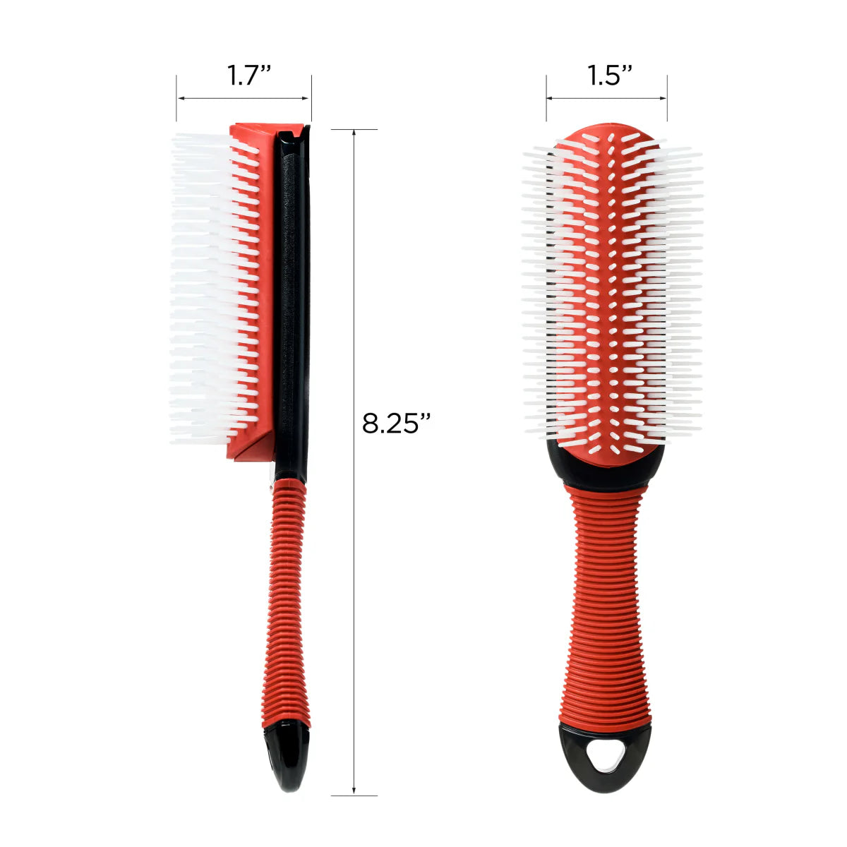 KISS Colors & Care Glide & Define Non-Slip 9 Row Detangling Brush-731509842029-LR-354835-5-LR eShop