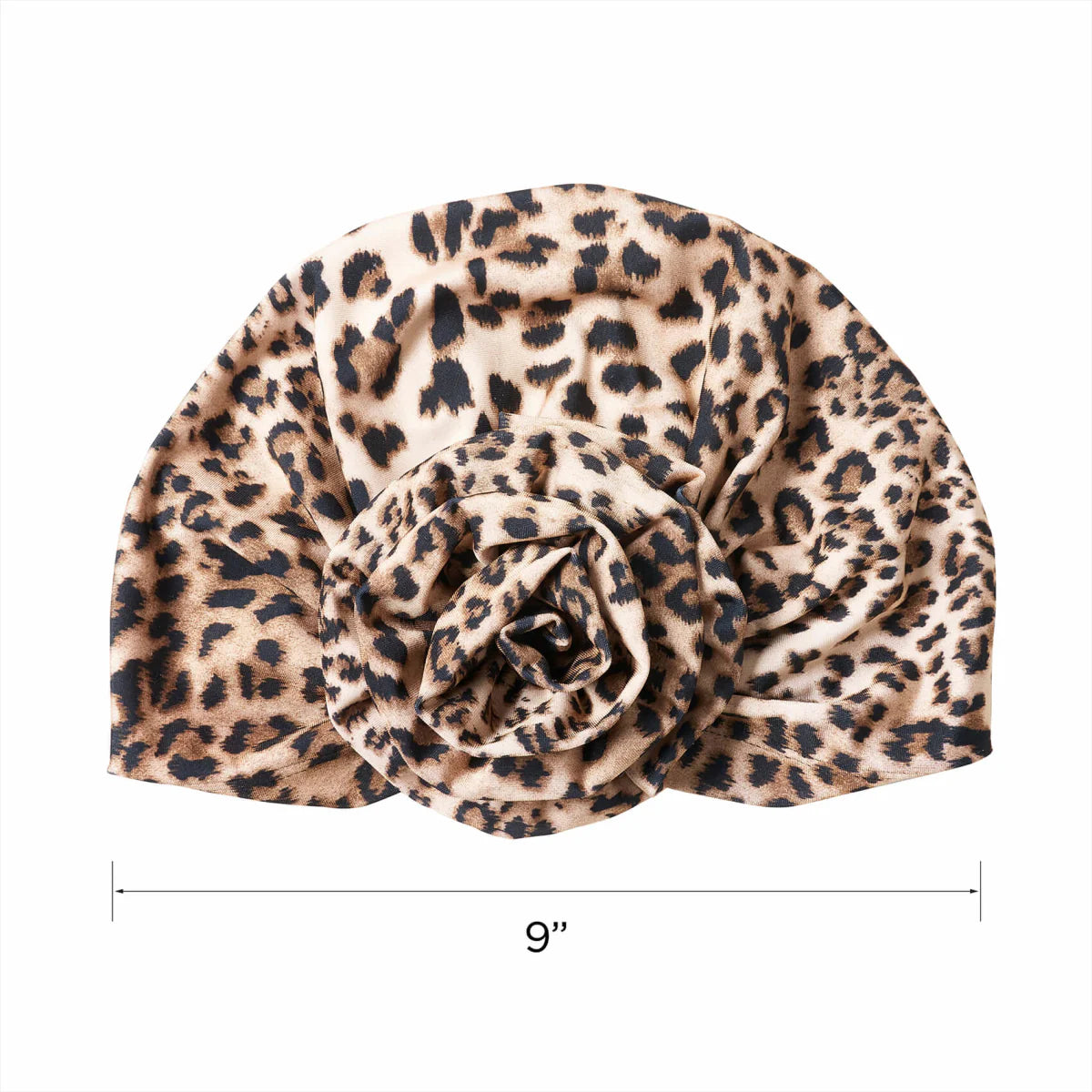 KISS Colors & Care Pre-Tied Top Knot Turban, One Size - Leopard-731509842210-LR-354843-4-LR eShop