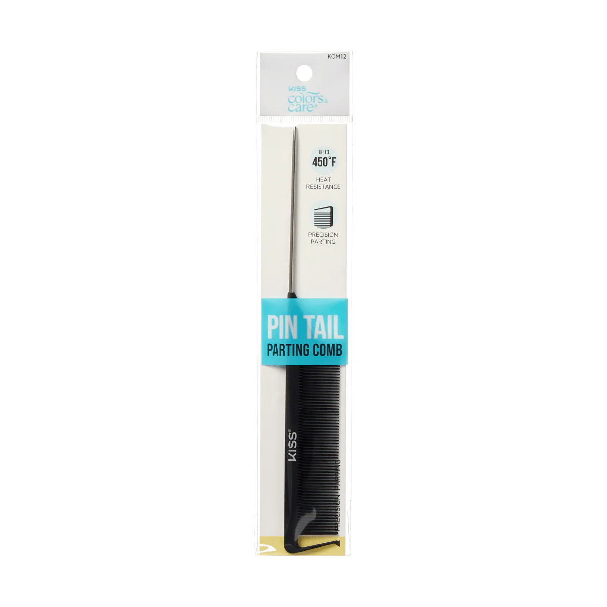KISS Colors & Care Professional Heat Resistant Pin Tail Parting Comb-731509868203-LR-354861-1-LR eShop