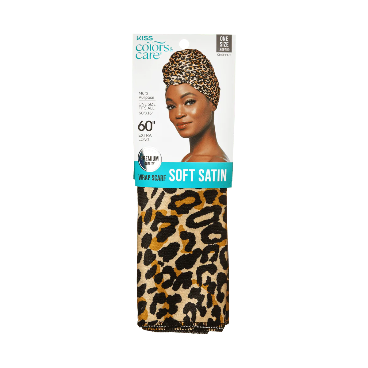 KISS Colors & Care Satin Wrap Scarf - Leopard-731509841978-LR-354833-1-LR eShop