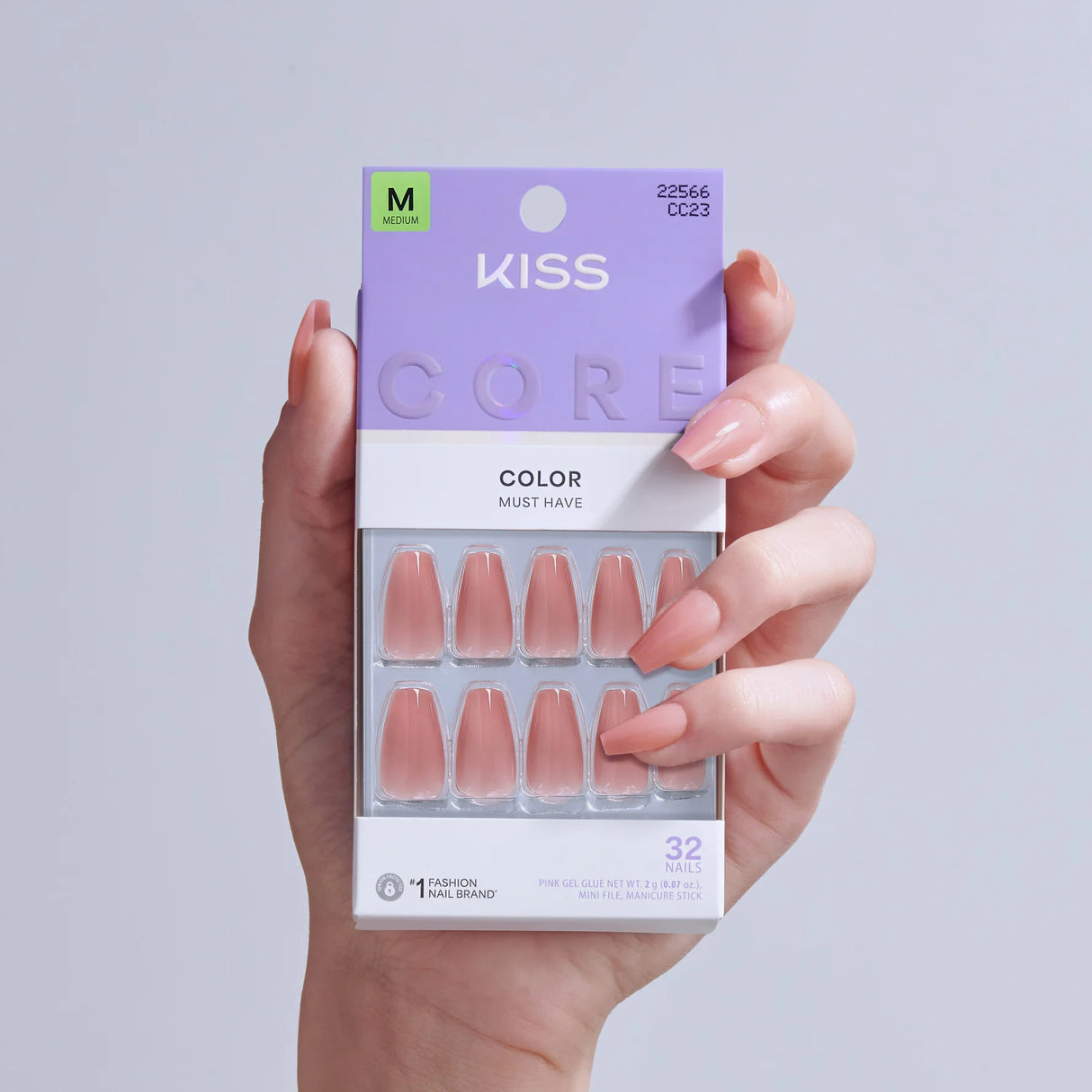 KISS Core Color Premium Faux Nails - Jubilation-731509225662-LR-359977-5-LR eShop