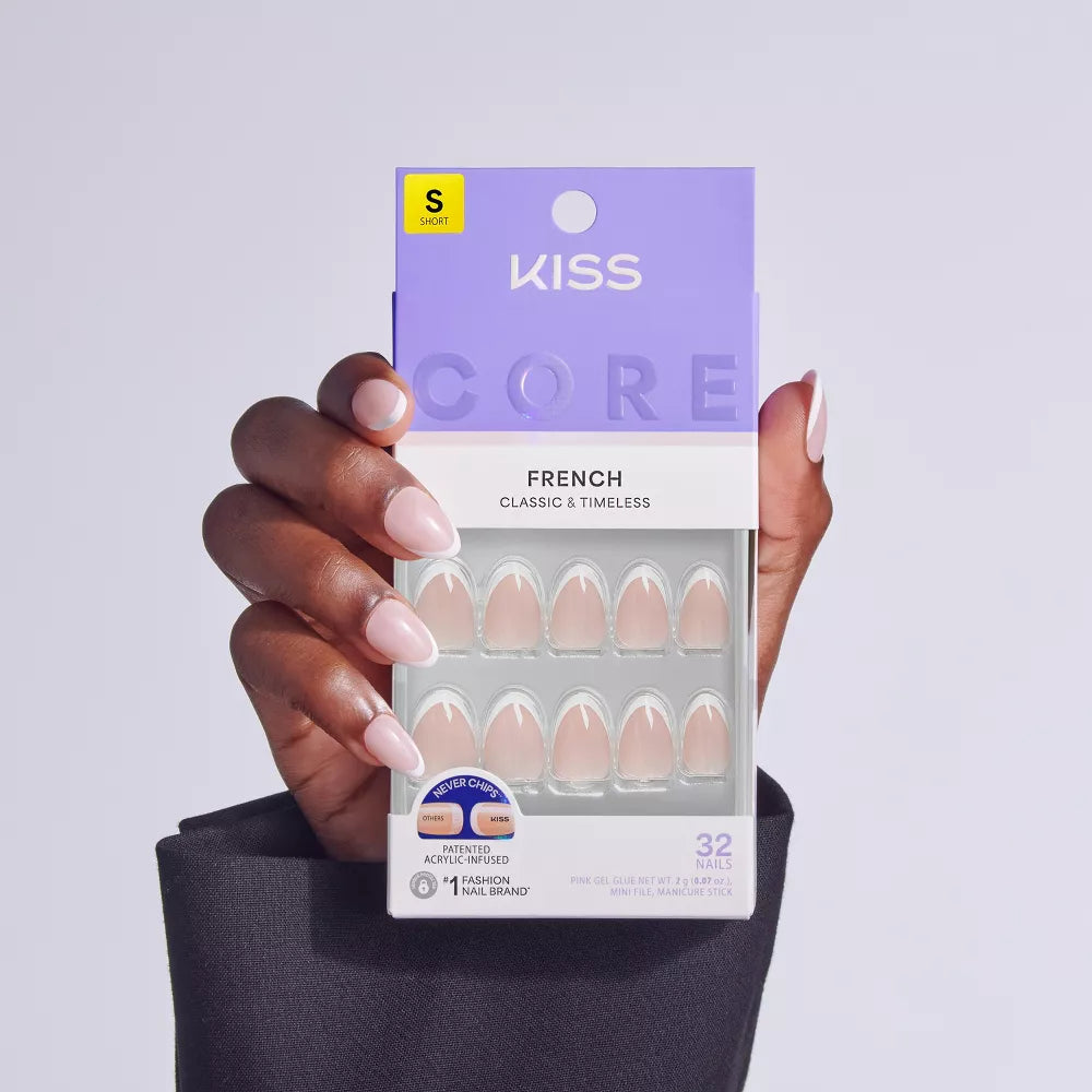 KISS Core French Faux Nail Collection - Passionate-731509225969-LR-359985-10-LR eShop
