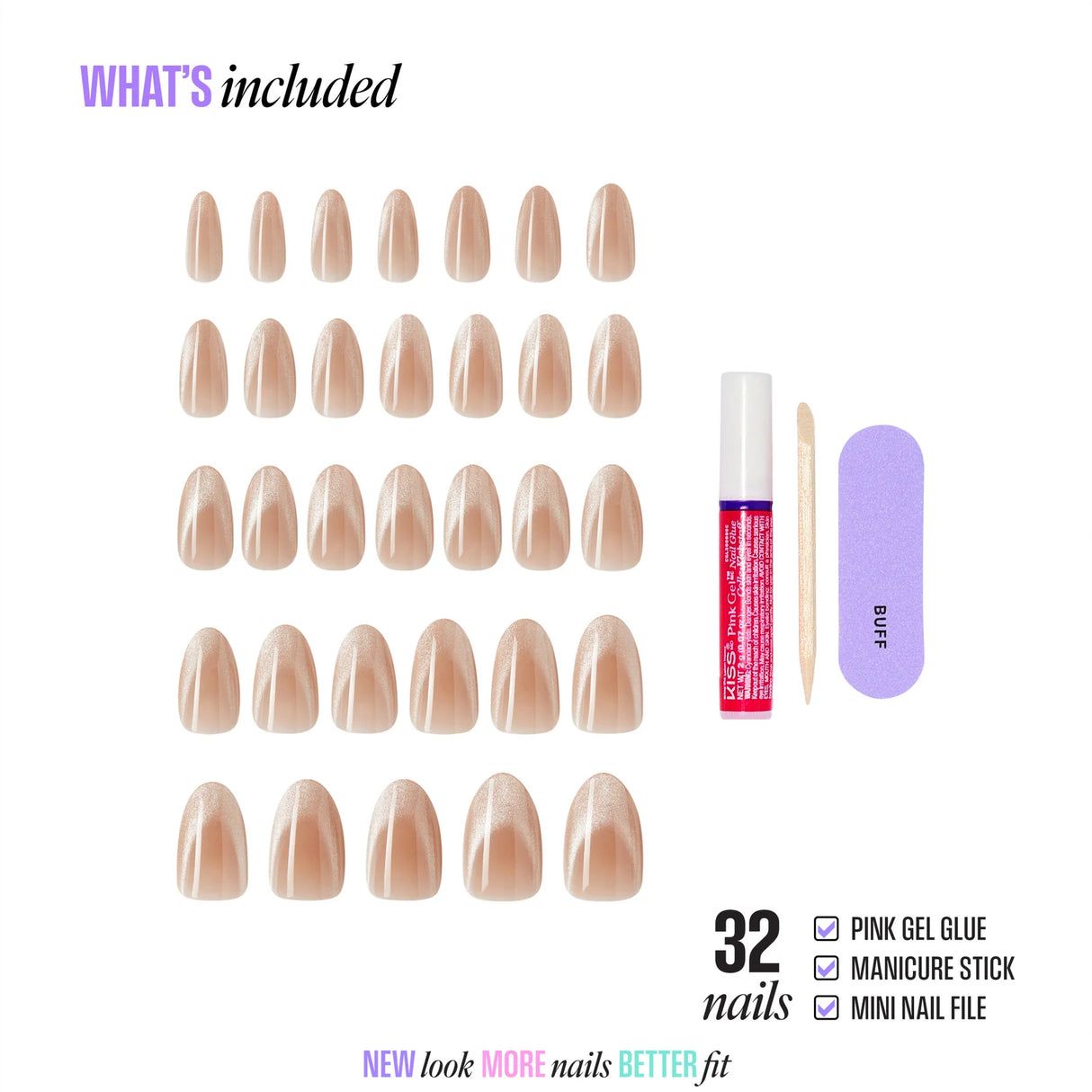 KISS Core Premium Faux Nails - Amazon Falls-731509226515-LR-359993-3-LR eShop