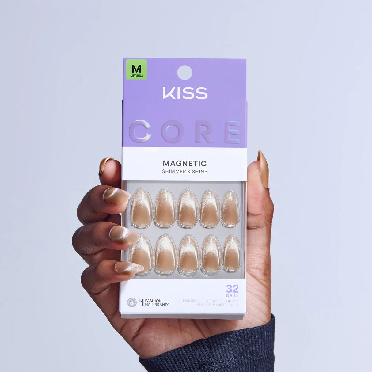 KISS Core Premium Faux Nails - Amazon Falls-731509226515-LR-359993-5-LR eShop