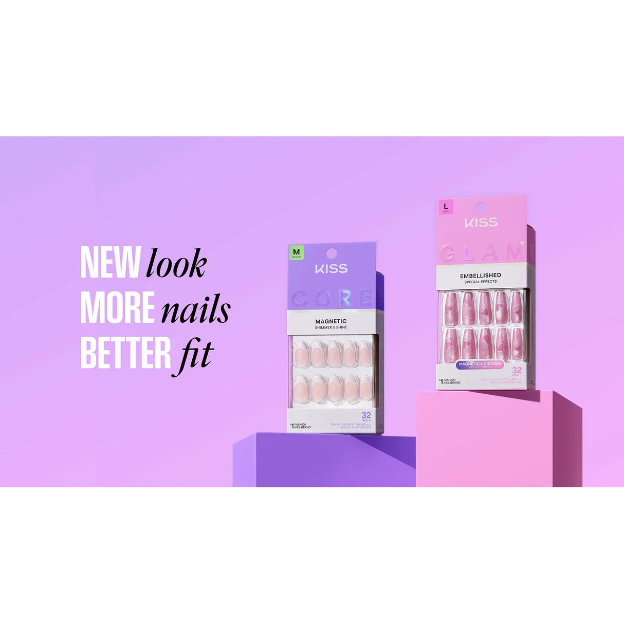 KISS Core Premium Faux Nails - Amazon Falls-731509226515-LR-359993-9-LR eShop