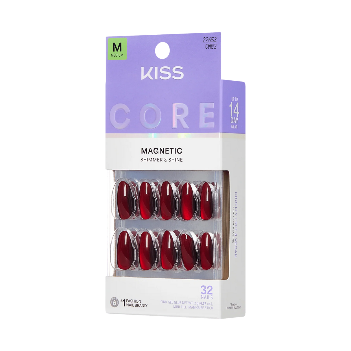 KISS Core Premium Faux Nails - Apple Blossom-731509226522-LR-359994-8-LR eShop