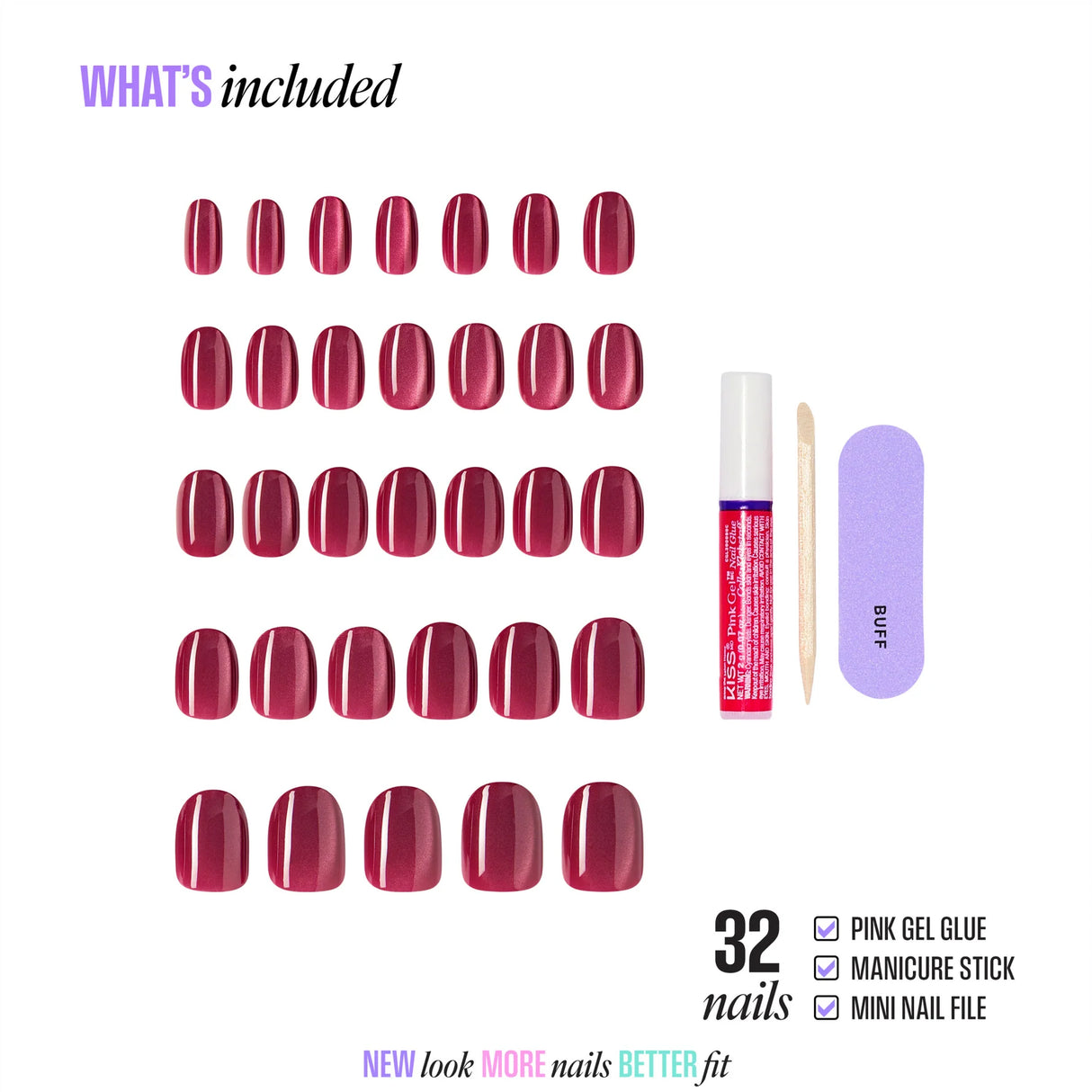 KISS Core Premium Faux Nails - Flaming-731509226560-LR-359997-2-LR eShop