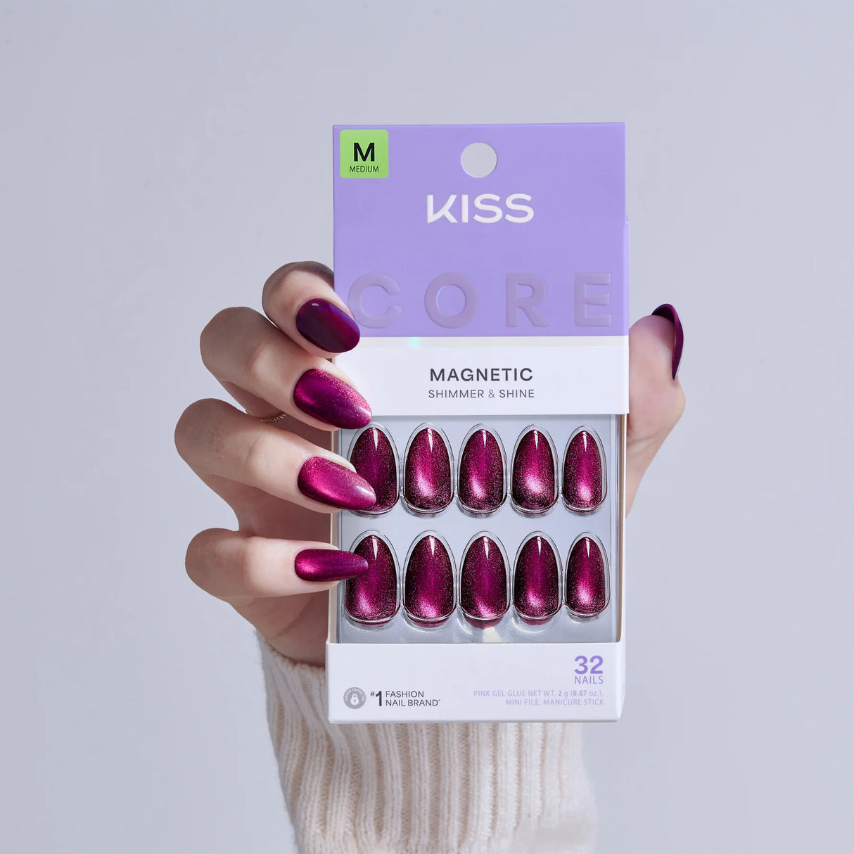 KISS Core Premium Faux Nails - Glittering-731509226546-LR-359996-5-LR eShop