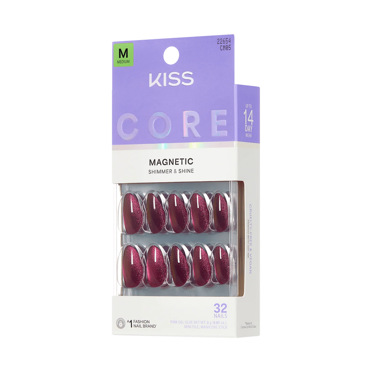 KISS Core Premium Faux Nails - Glittering-731509226546-LR-359996-7-LR eShop