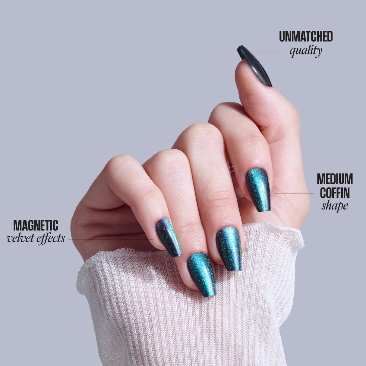 KISS Core Premium Faux Nails - Shimmering-731509226539-LR-359995-11-LR eShop