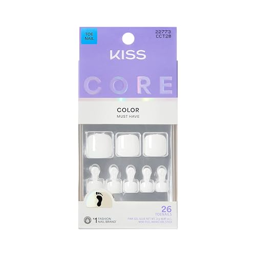KISS Core Premium Faux Toenails - Toe-tally Yours-731509227734-LR-360000-1-LR eShop