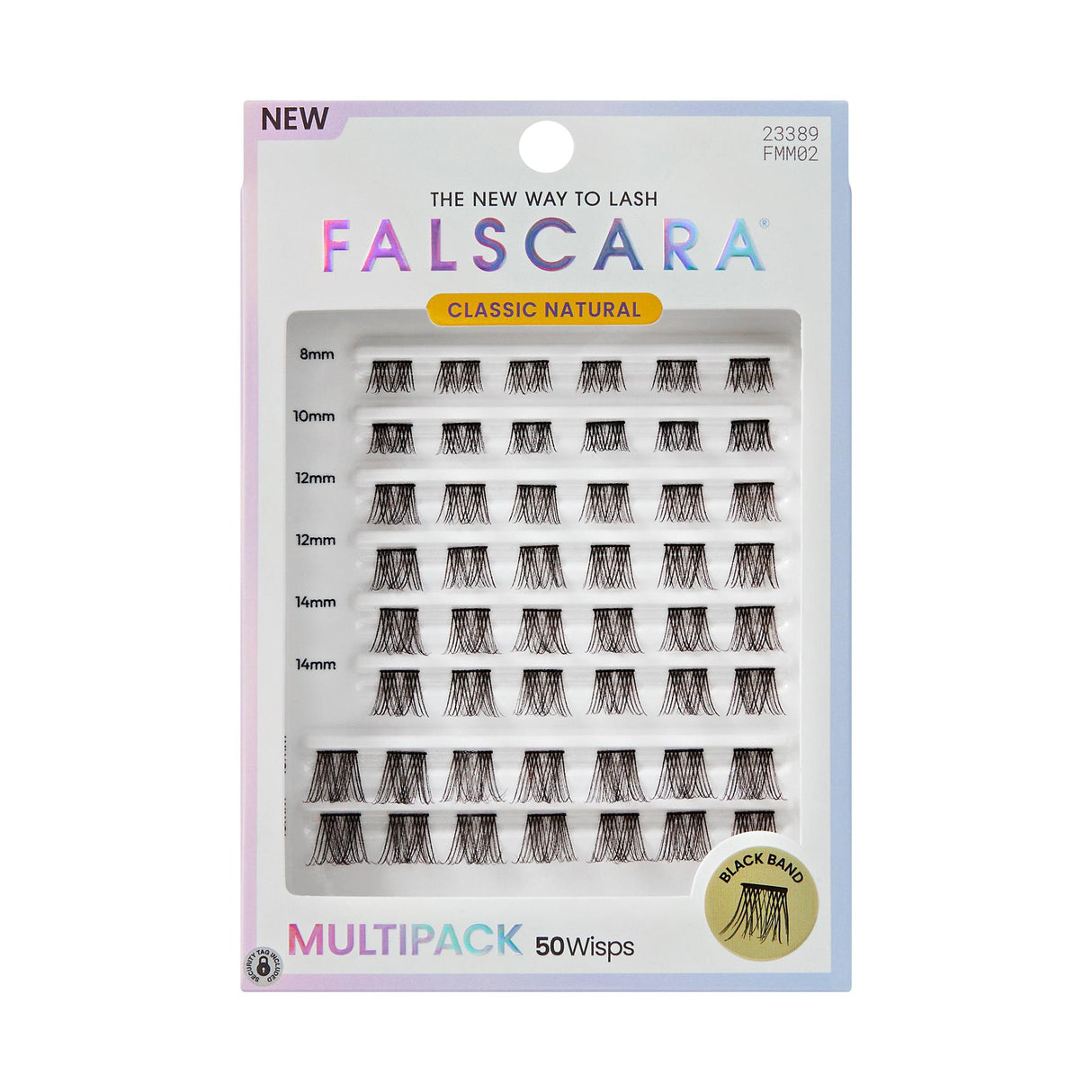 KISS Falscara Multipack - Classic Natural, 50 wisps-731509233896-LR-360012-1-LR eShop