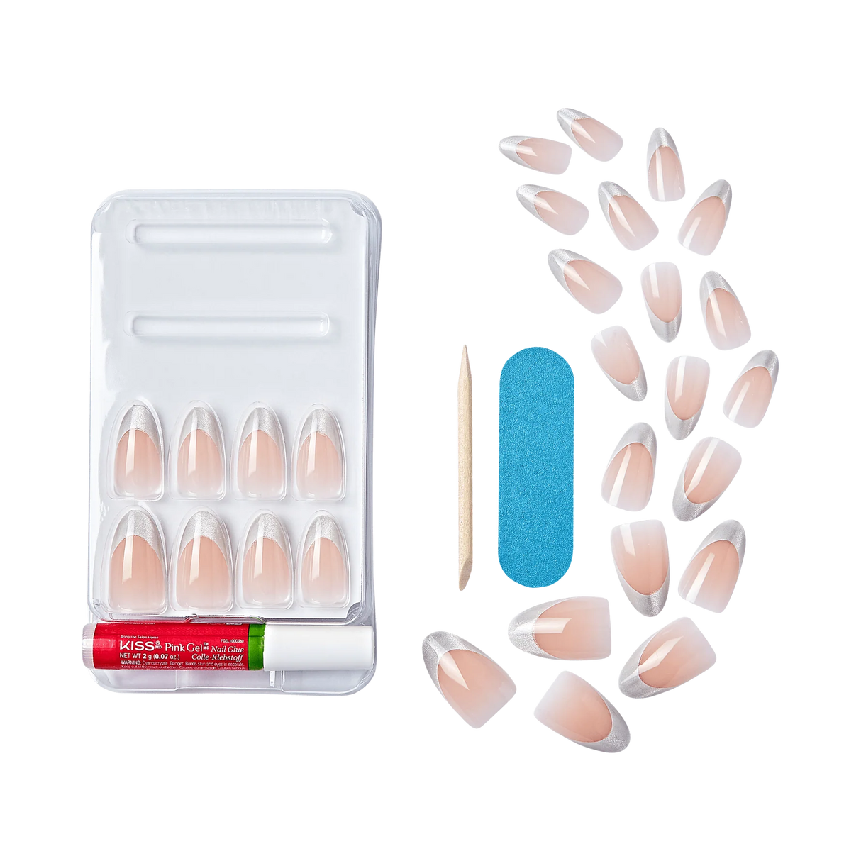 KISS Gel Fantasy Magnetic Ready To Wear Gel Nails - North Coast-731509919004-LR-351997-2-LR eShop