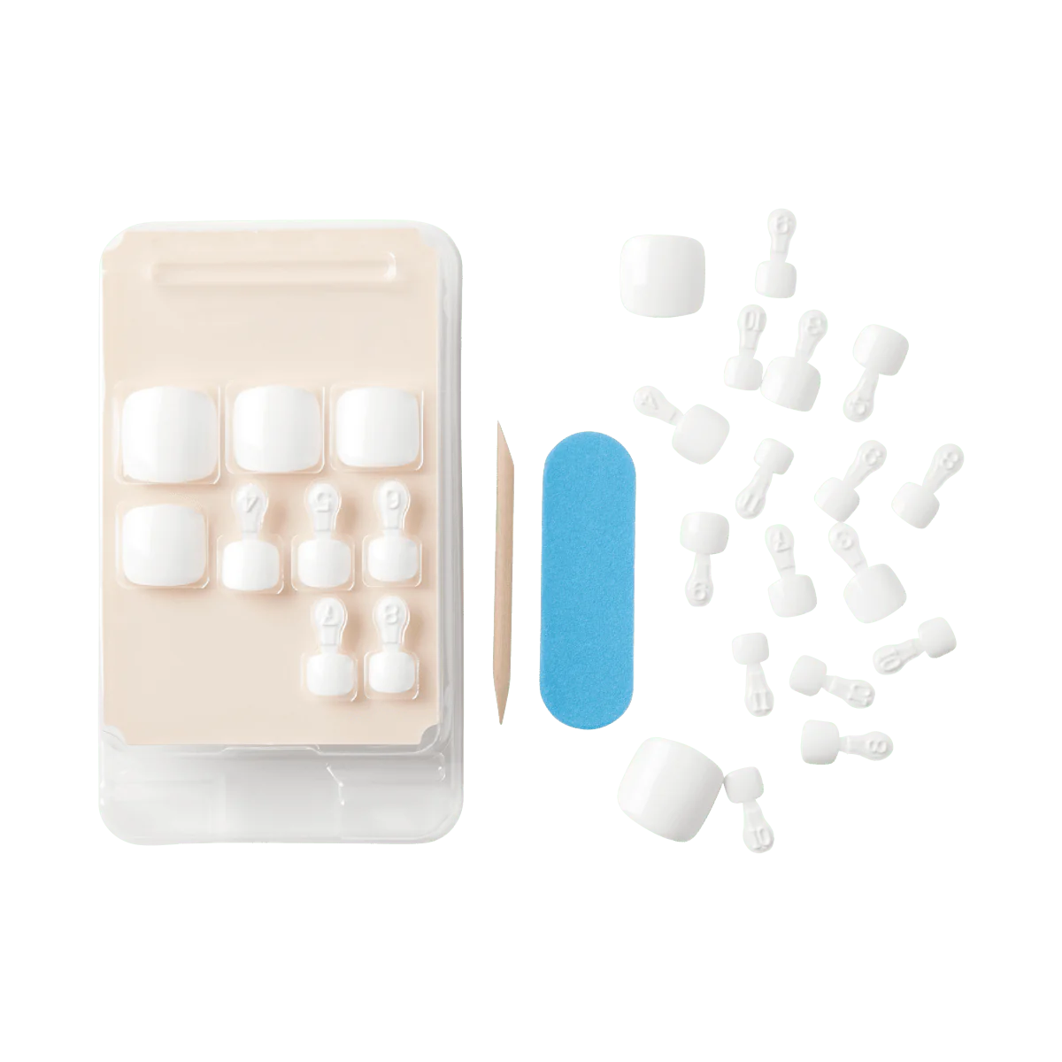 KISS Gel Fantasy Ready To Wear Fake Toenails - This is Classic-731509876055-LR-346821-2-LR eShop