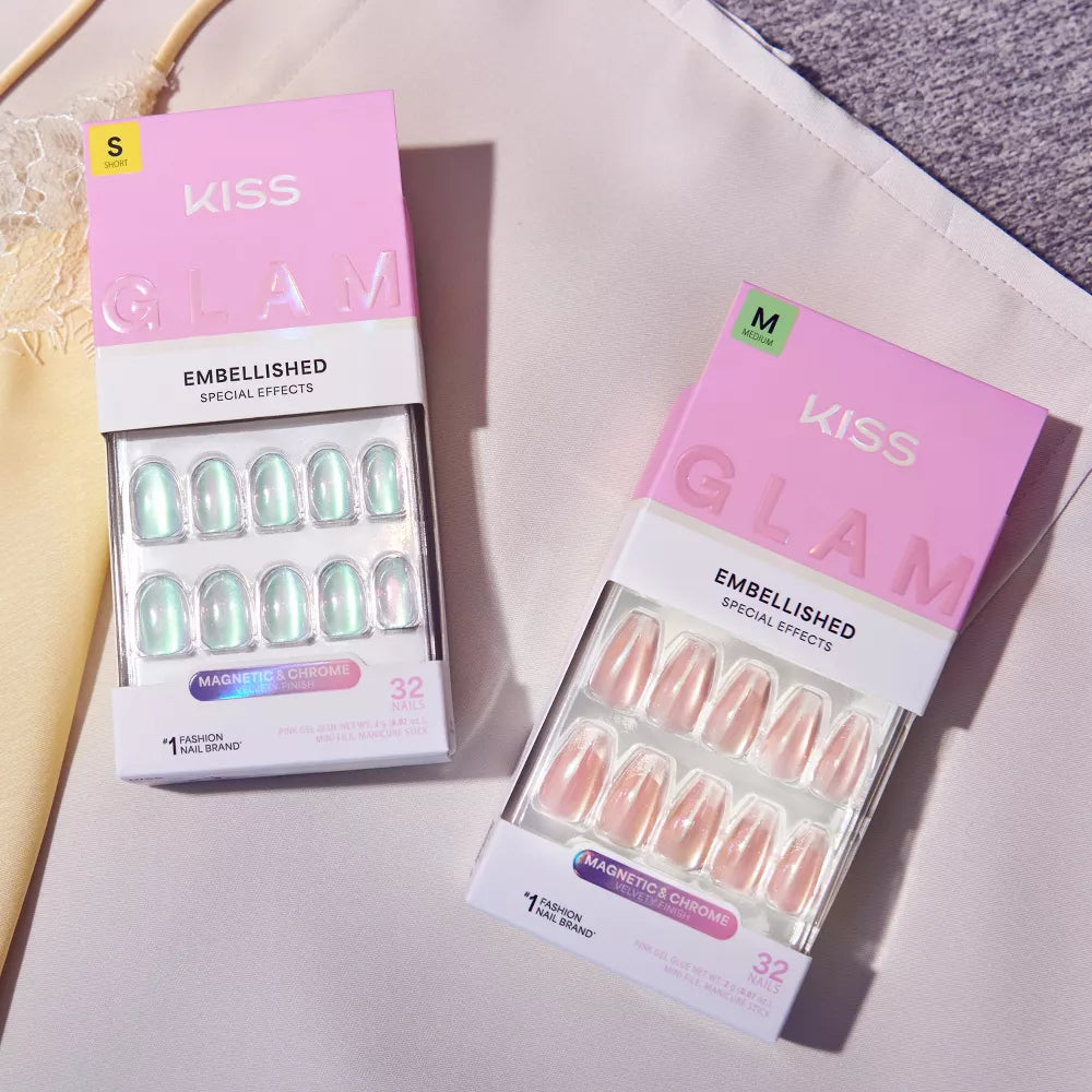 KISS Glam Premium Faux Nails - Celestique-731509225105-LR-359965-10-LR eShop