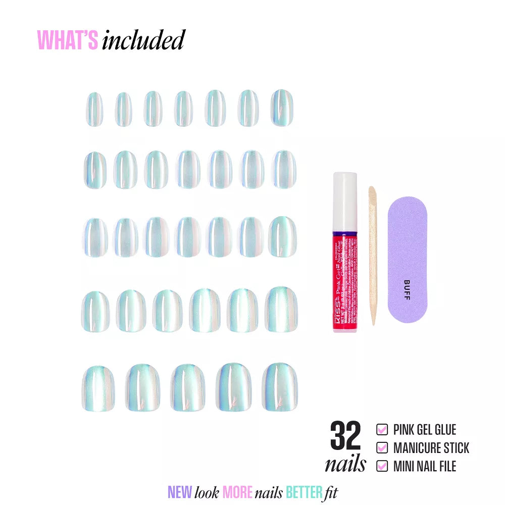 KISS Glam Premium Faux Nails - Celestique-731509225105-LR-359965-4-LR eShop