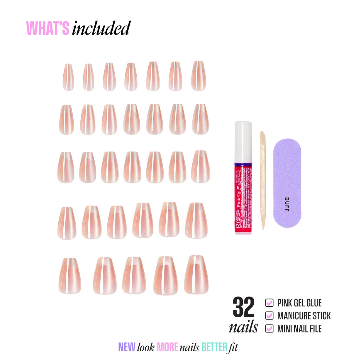 KISS Glam Premium Faux Nails - Dusk Mirage-731509225112-LR-359966-5-LR eShop