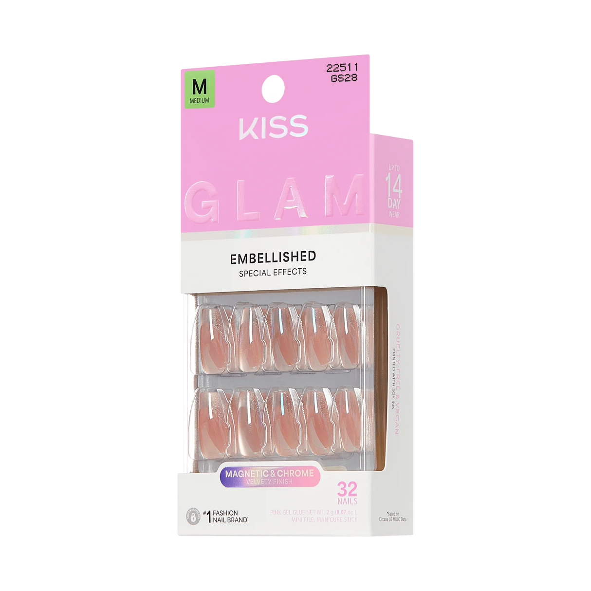KISS Glam Premium Faux Nails - Dusk Mirage-731509225112-LR-359966-7-LR eShop