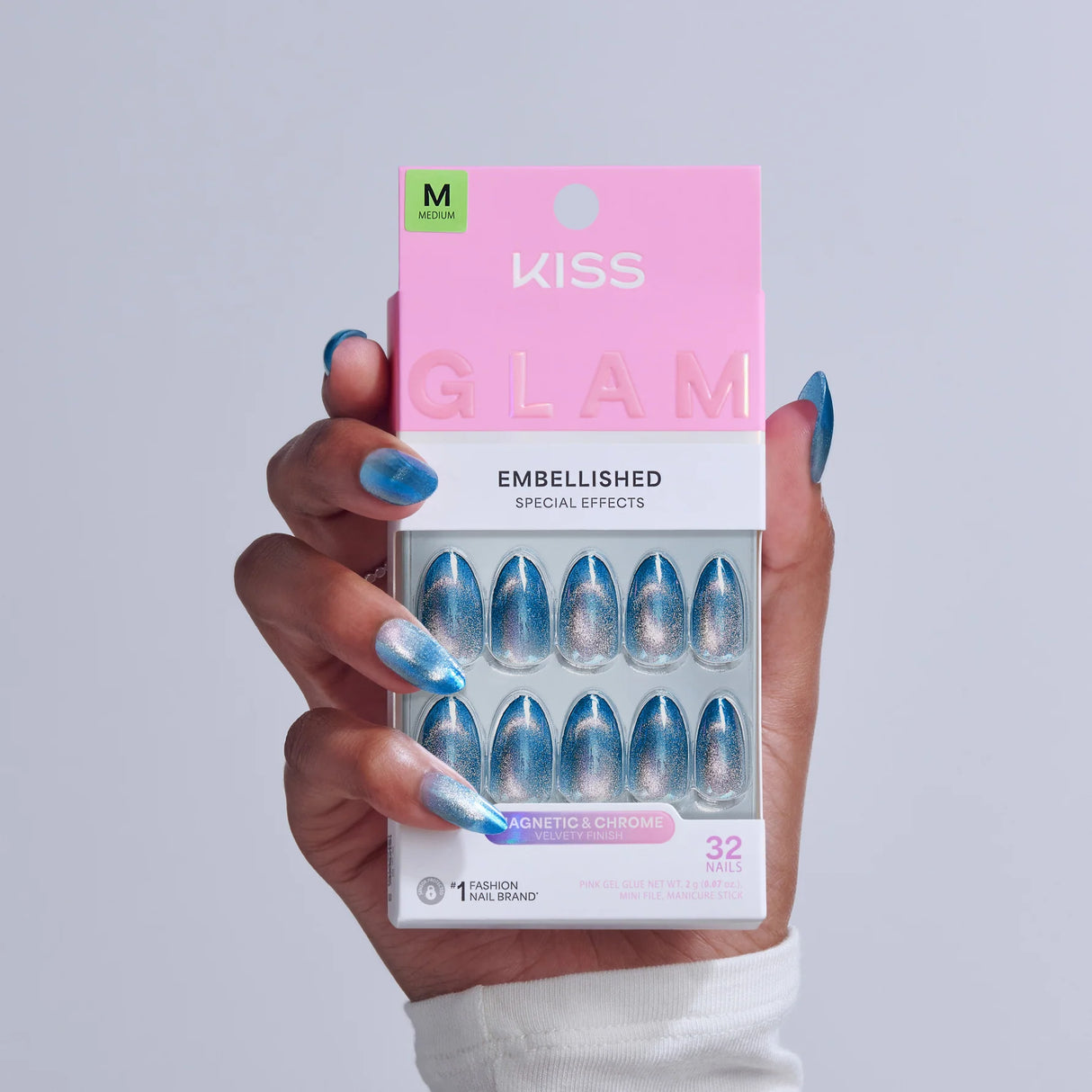 KISS Glam Premium Faux Nails - Glow Forever-731509225129-LR-359967-7-LR eShop