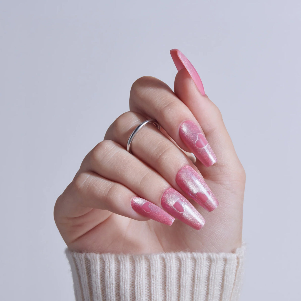 KISS Glam Premium Faux Nails - Pink Sugar-731509225136-LR-359968-2-LR eShop