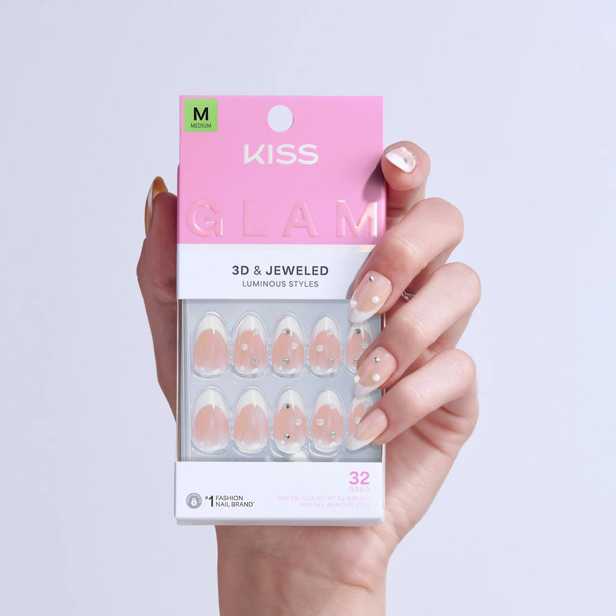 KISS Glam Premium Faux Nails - Serendipity Awaits-731509225181-LR-359969-3-LR eShop