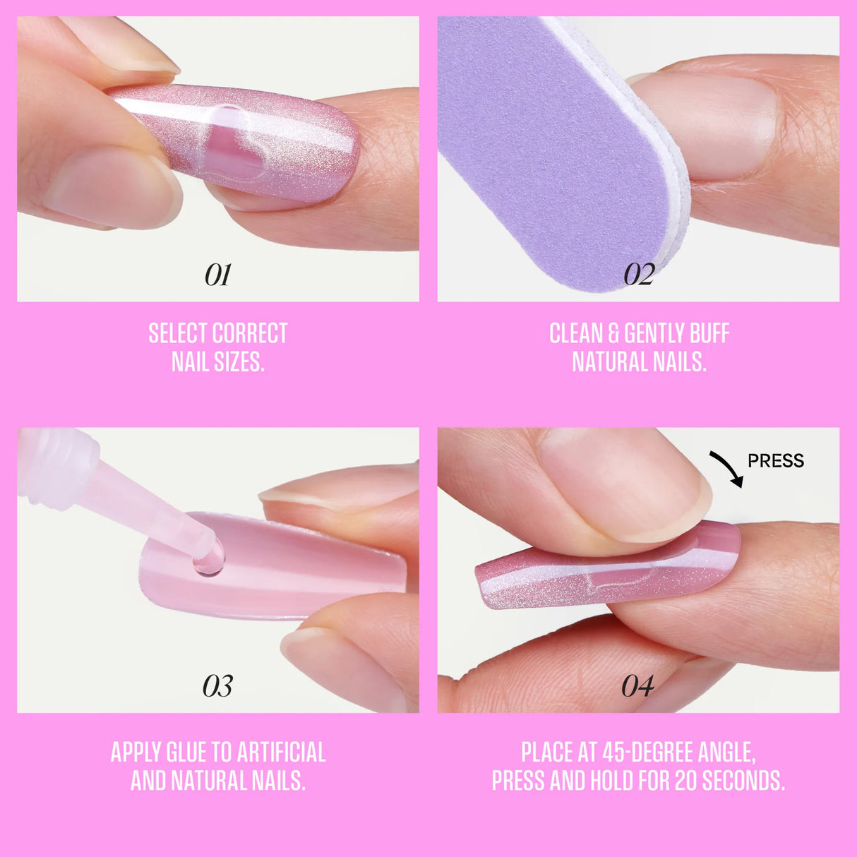 KISS Glam Premium Faux Nails - Simple Joys-731509225044-LR-359961-12-LR eShop