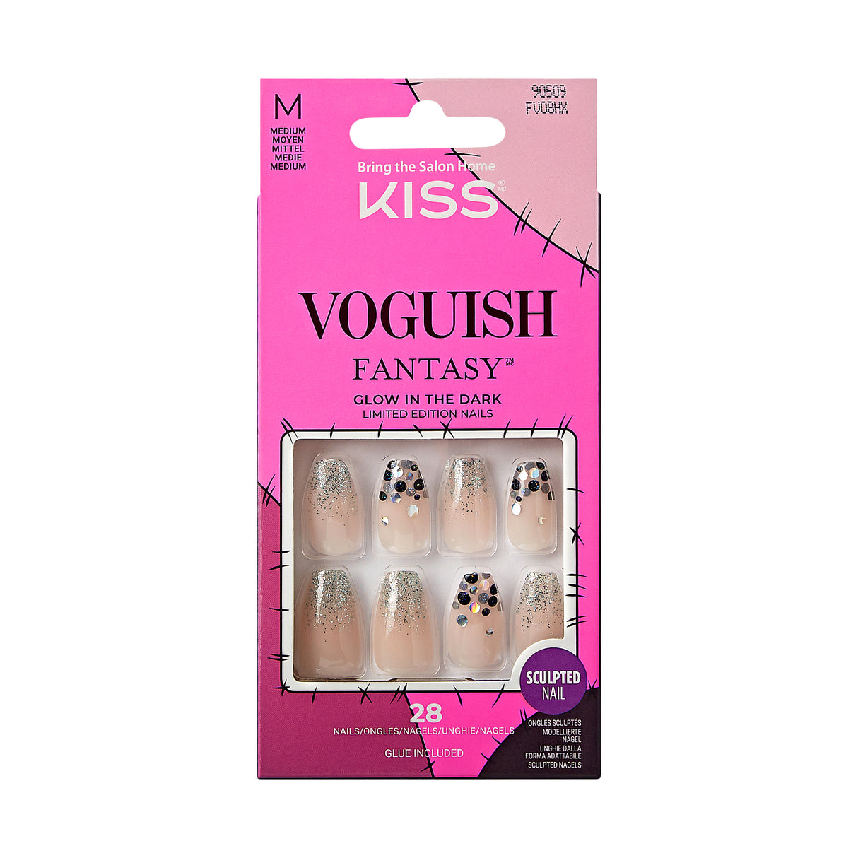KISS Halloween Spooky & Chic Wickedly Sweet Nails Display, 20 count-731509906097-LR-349363-13-LR eShop