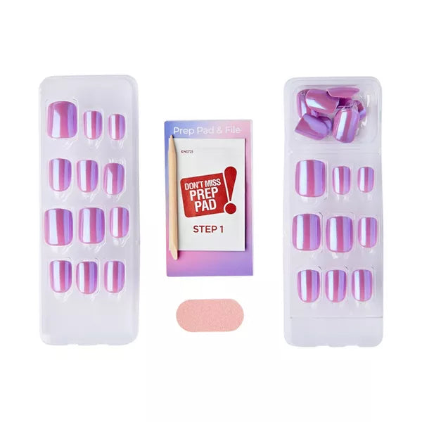 KISS imPRESS Color FX Fake Press On Nails - Wonder-731509914078-LR-353145-3-LR eShop