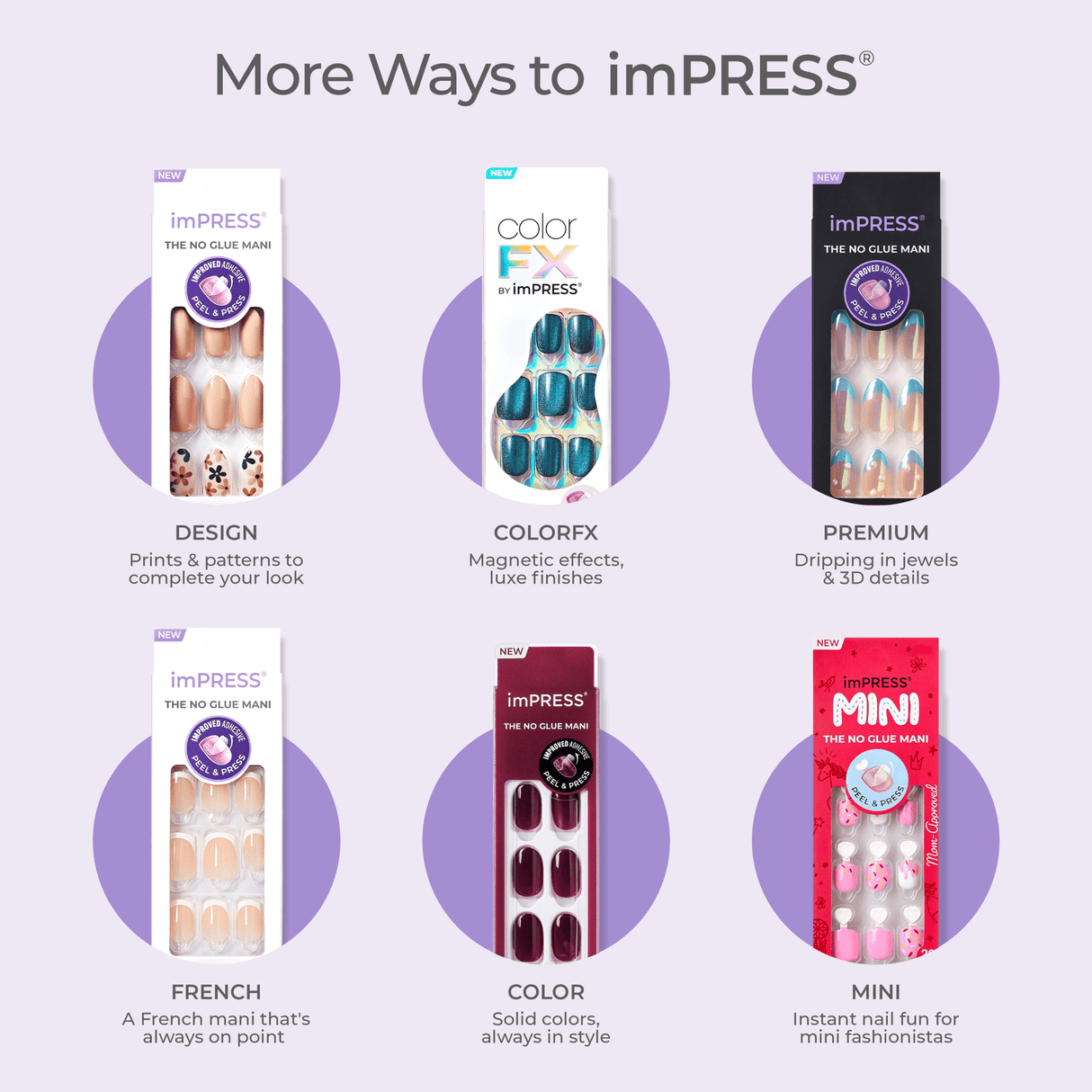 KISS imPRESS Color FX Press On Nails - Diamond Drip-731509228625-LR-360005-9-LR eShop