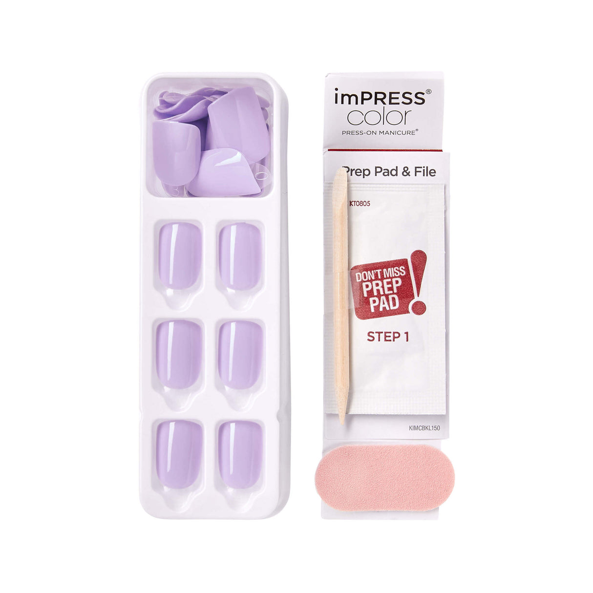 KISS imPRESS Color Press-On Fake Nails - Picture Purplect-731509837469-LR-338438-4-LR eShop