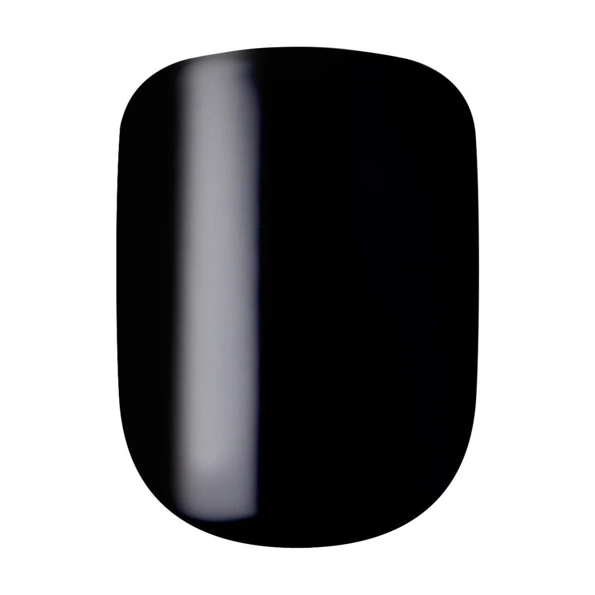 KISS imPRESS Color Press-On Fake Nails, Squoval Shaped - All Black-731509837599-LR-338451-3-LR eShop