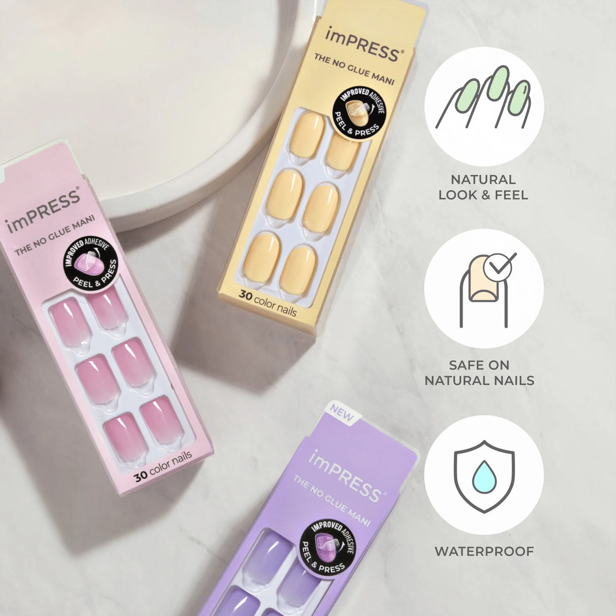 KISS imPRESS Color Press On Fake Nails - Your Magic-731509958249-LR-360032-8-LR eShop