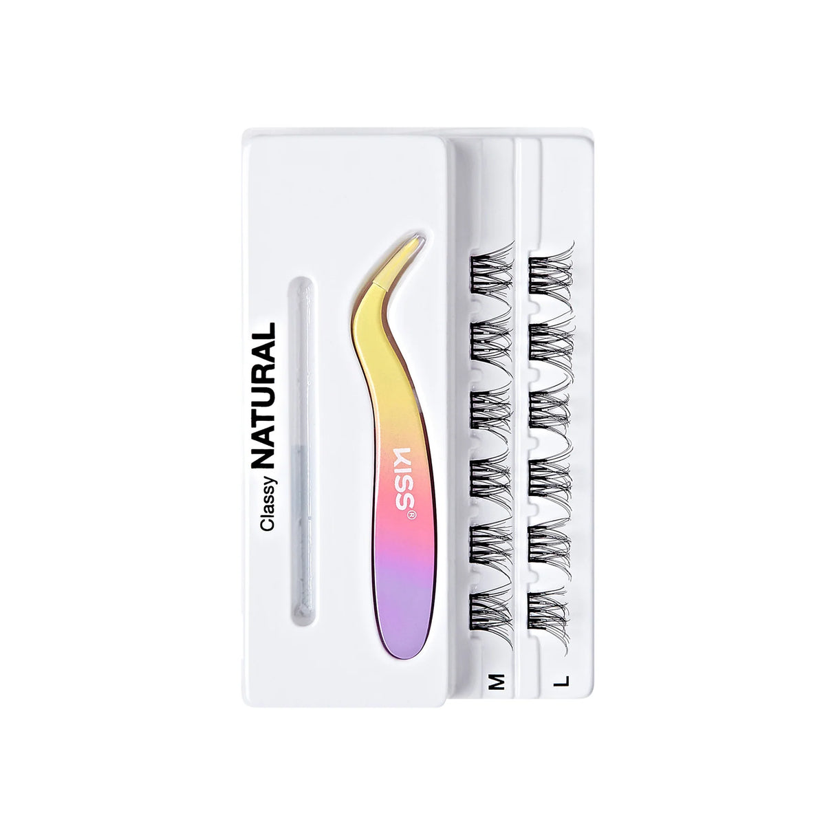 KISS imPRESS Falsies Individual Lashes With Mini Applicator - Classy Natural, 12 count-731509910384-LR-351998-3-LR eShop