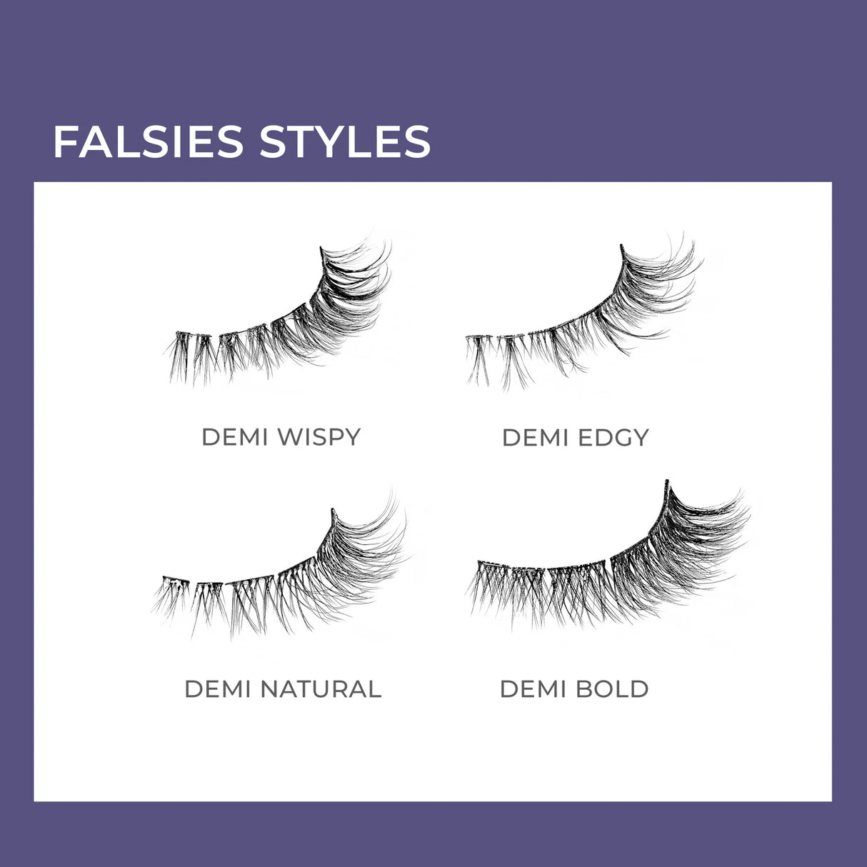 KISS imPRESS Falsies Long Lasting Self Adhesive Lashes - Demi Edgy-731509947571-LR-356506-10-LR eShop