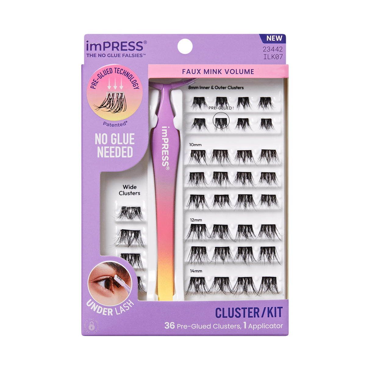 KISS imPress Press On False Lash Kit - Faux Mink Volume, 36 clusters-731509234428-LR-360019-1-LR eShop