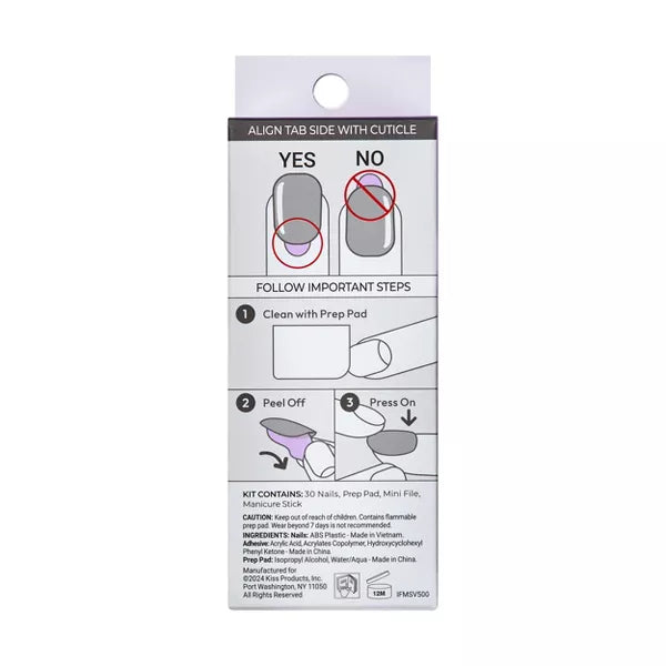KISS imPRESS Press-On Manicure Fake Nails - Snooze-731509913873-LR-352038-11-LR eShop