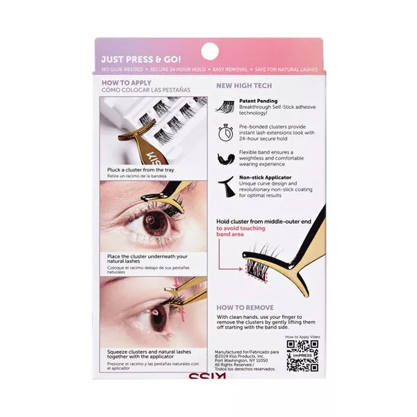 KISS imPRESS Self Adhesive Lashes - Natural, 20 count-731509881691-LR-346843-7-LR eShop