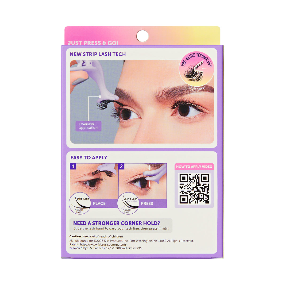 KISS imPRESS The No Glue Falsies - Classic Wispy, 2 pairs-731509223743-LR-359952-8-LR eShop