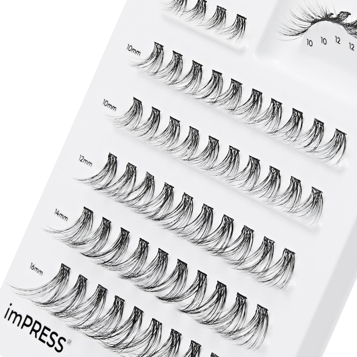 KISS imPRESS The No Glue Falsies Individual Lash Multipack - Classic Volume, 60 count-731509223699-LR-359949-5-LR eShop