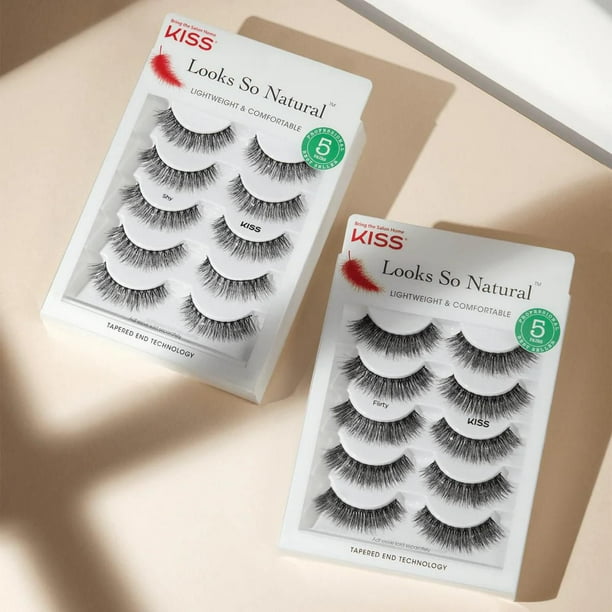 KISS Looks So Natural False Lashes - Shy, 5 count-731509620139-LR-308521-4-LR eShop