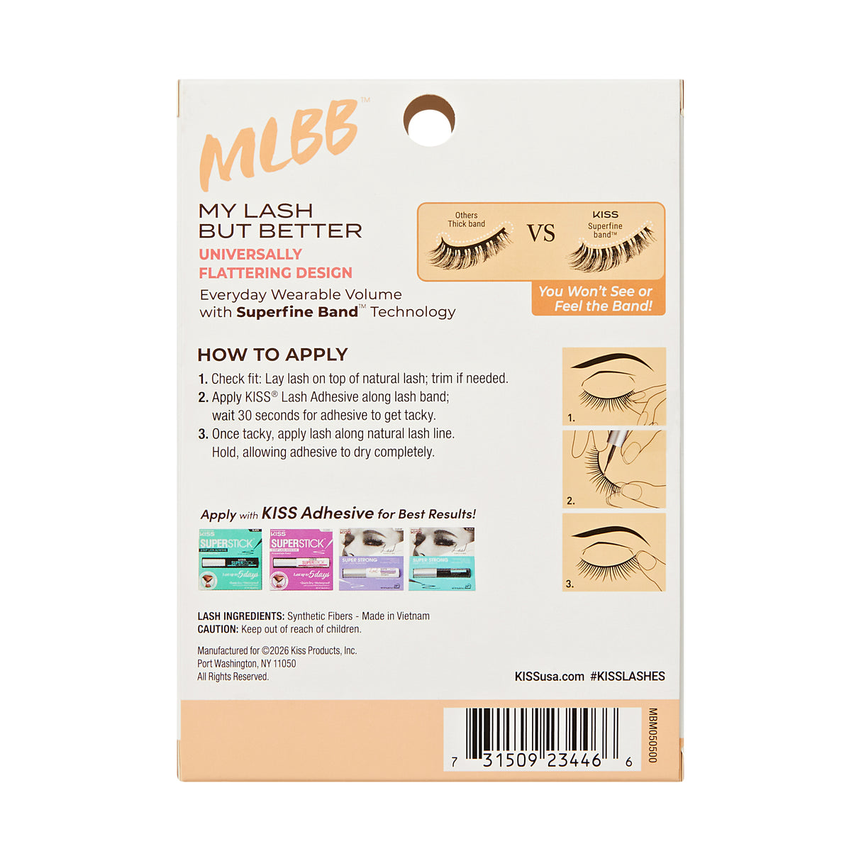 KISS My Lash But Better Strip Lashes - Still Touch, 4 pairs-731509234466-LR-360020-10-LR eShop