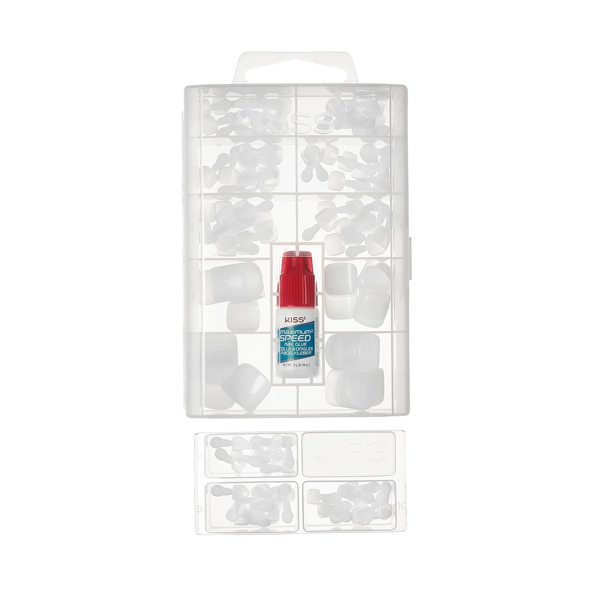 KISS Professional Full Cover False Toenails - Tippy Toes, 130 count-731509226492-LR-359991-4-LR eShop