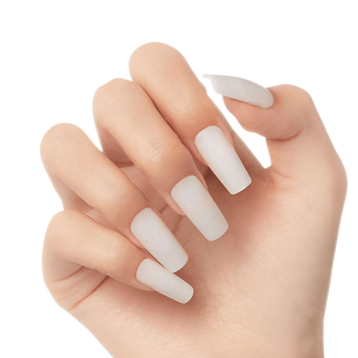 KISS Salon Acrylic Natural Fake Nails - Bareskinned-731509865837-LR-342708-3-LR eShop