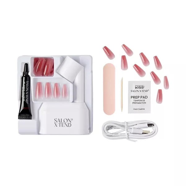 KISS Salon X-tend LED Soft Gel Nail System - Tone-731509915839-LR-352027-2-LR eShop