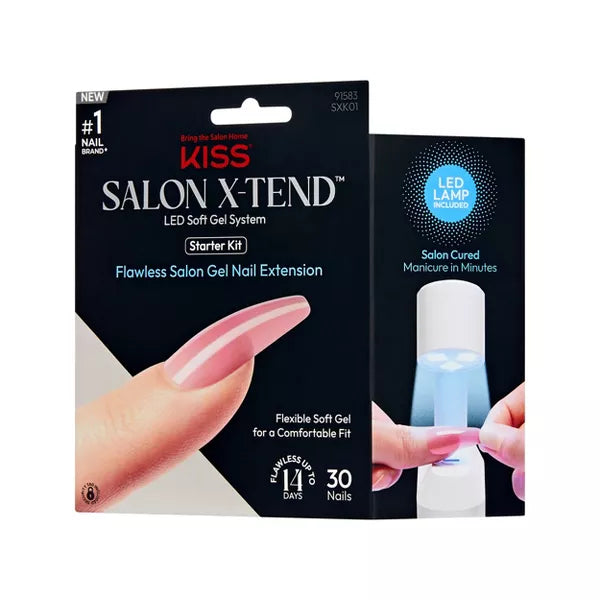 KISS Salon X-tend LED Soft Gel Nail System - Tone-731509915839-LR-352027-6-LR eShop
