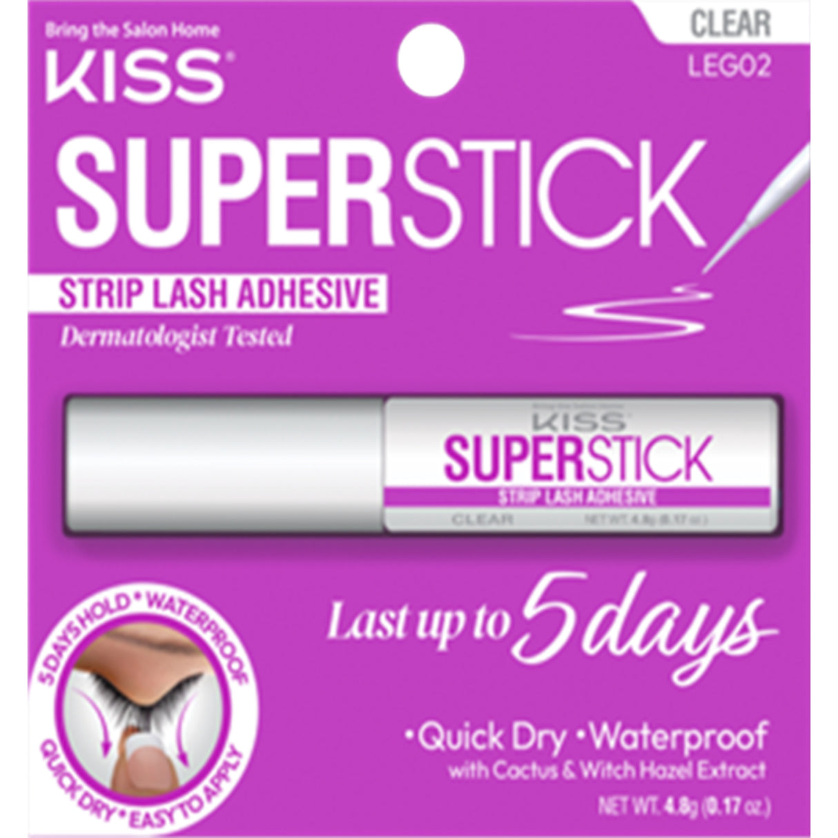 KISS Super Stick Strip Lash Adhesive - Clear-731509953961-LR-356526-1-LR eShop