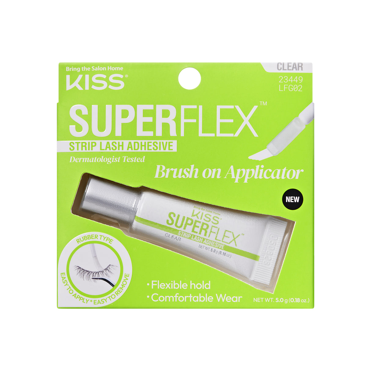 KISS SuperFlex Strip Lash Adhesive - Clear-731509234497-LR-360022-1-LR eShop