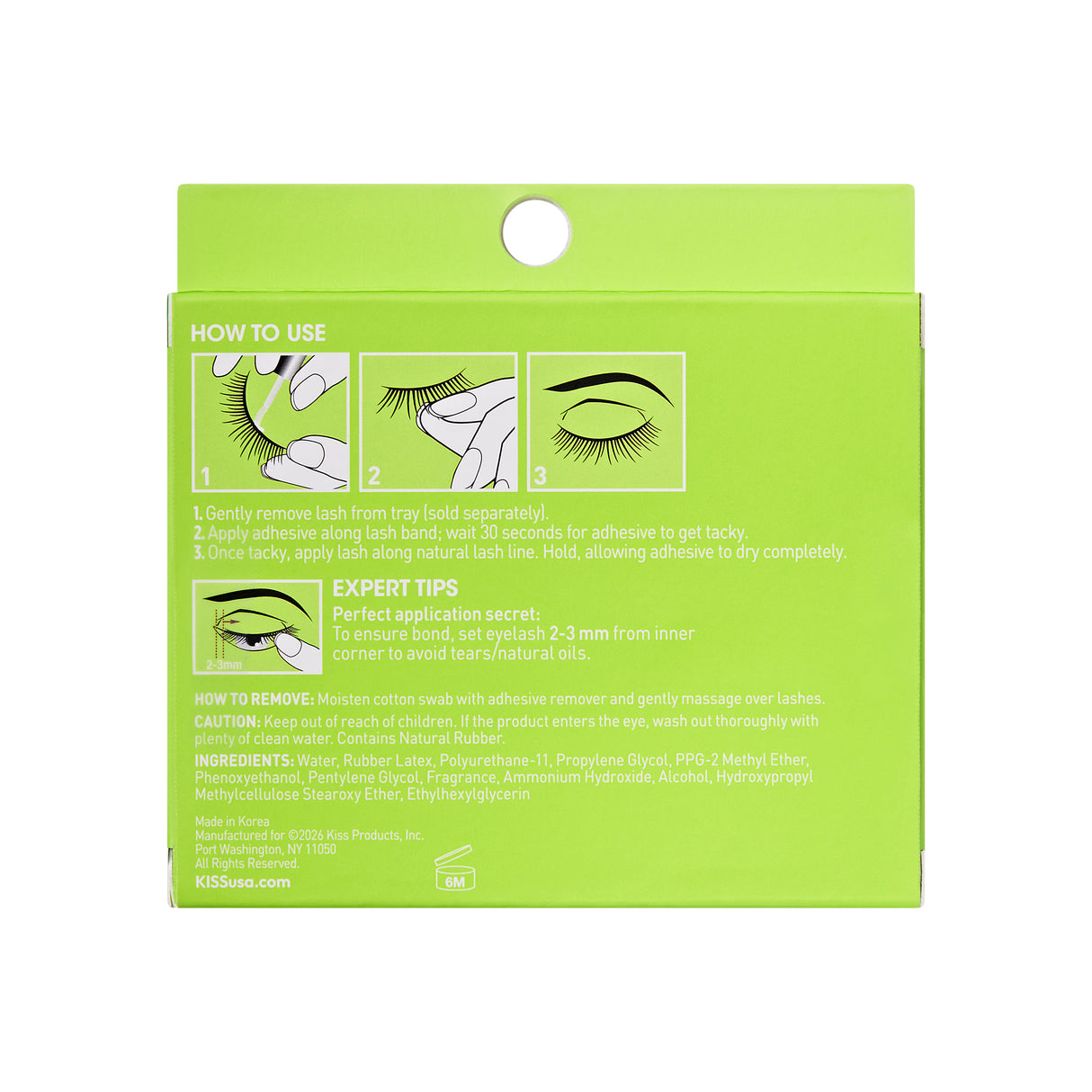 KISS SuperFlex Strip Lash Adhesive - Clear-731509234497-LR-360022-6-LR eShop
