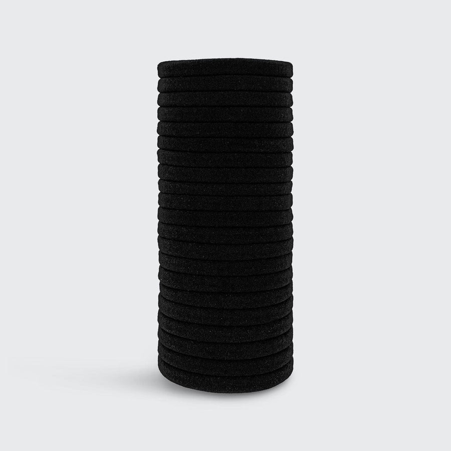 Kitsch Recycled Nylon Hair Elastics 20pc Set - Black-819677025298-LR-362125-2-LR eShop