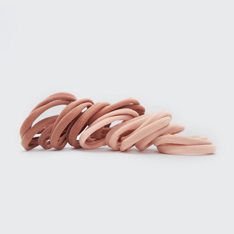 Kitsch Recycled Nylon Hair Elastics 20pc Set - Blush-819677025304-LR-362126-3-LR eShop